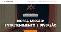 Desktop Screenshot of petaxxon.com.br