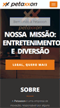 Mobile Screenshot of petaxxon.com.br